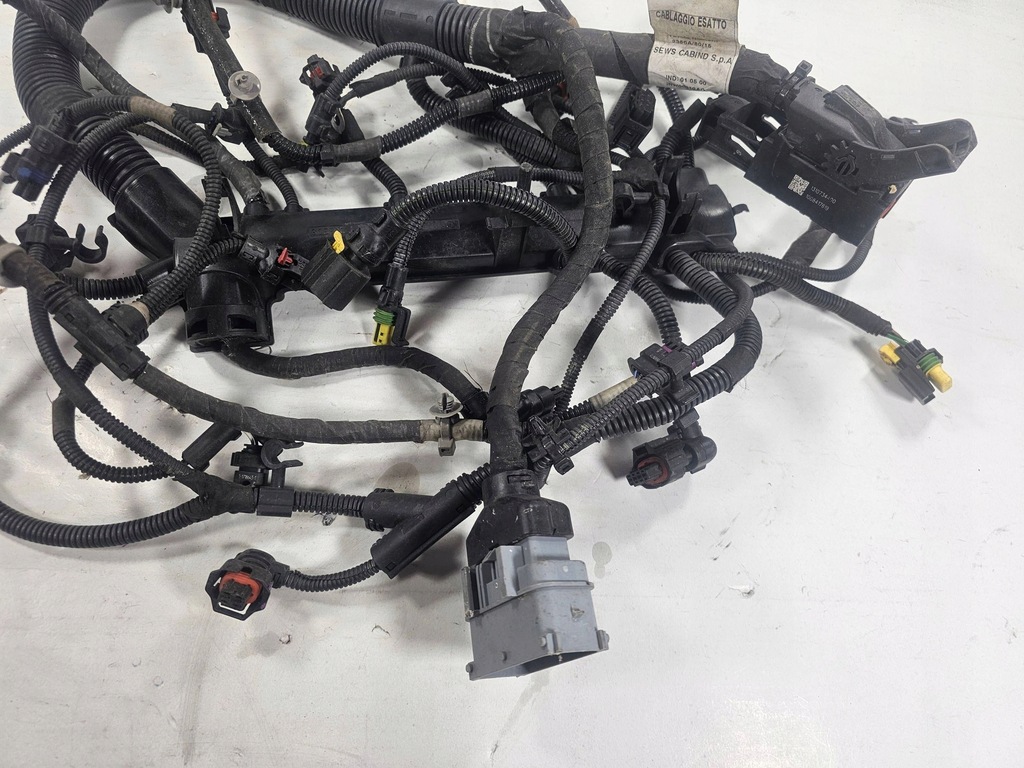 фото №12, Fiat ducato iii жгут электропроводка двигателя 5802550740