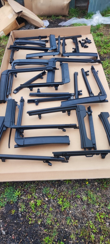 Купить Рамка левая дверь крыша soft jeep wrangler 55395758ac оригинал