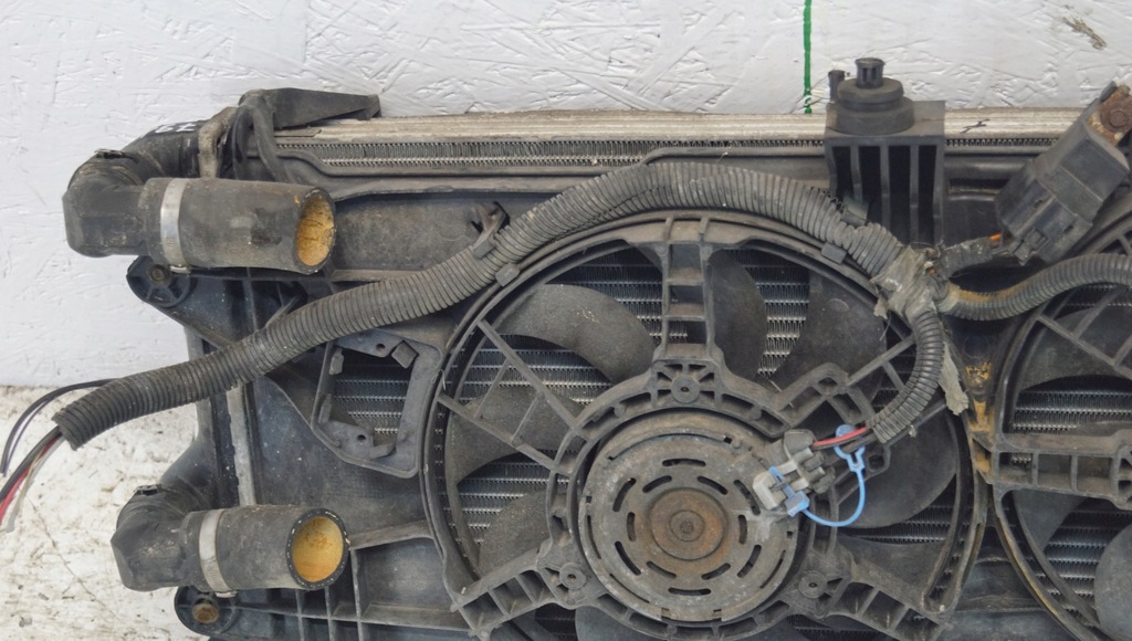 фото №13, Fiat doblo i 1.9d комплект радиатор вентиляторы