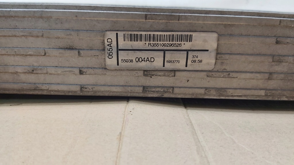 фото №8, Радіатор інтеркулер jeep grand cherokee 3.0 wk2