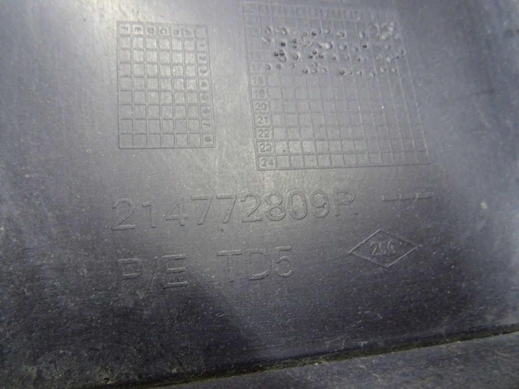 фото №10, Захист плита бампера opel vivaro b trafic iii 14- 214772809r