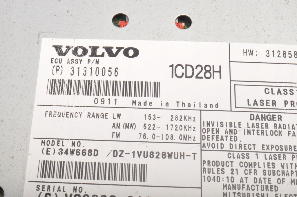 фото №4, Volvo xc90 i радио lift 31310056