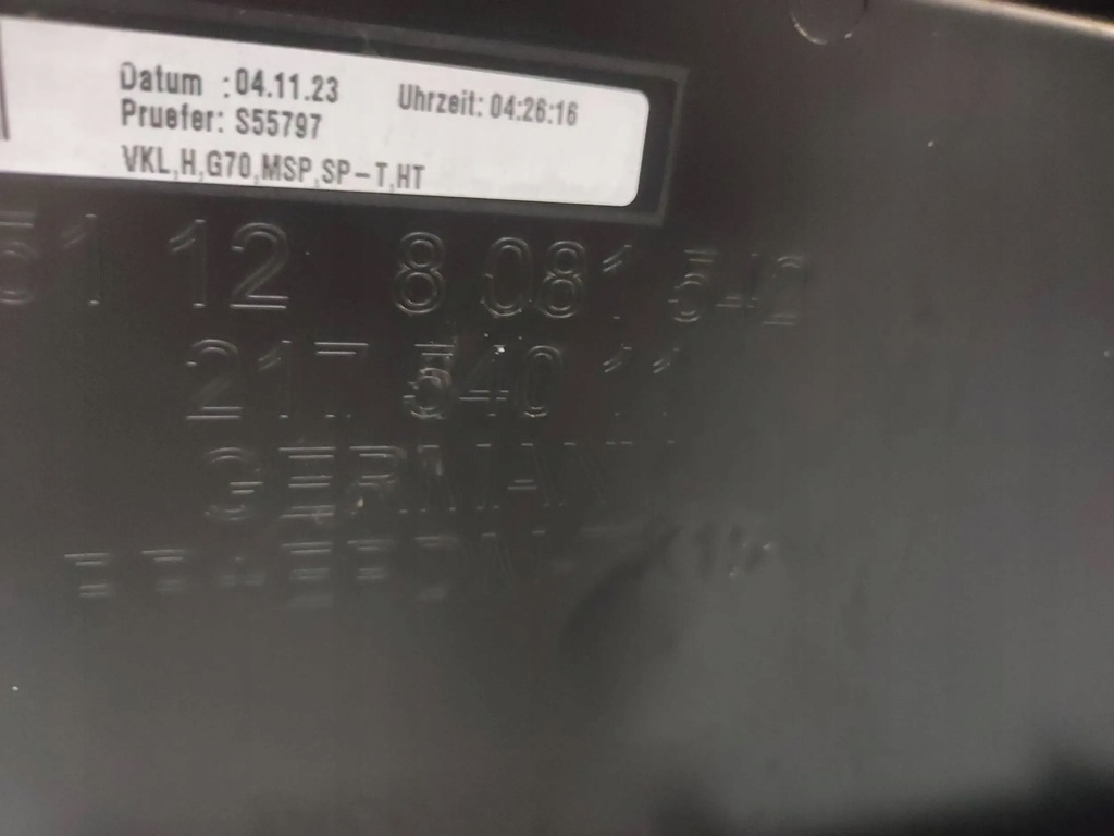 фото №7, Бампер задняя bmw 7 g70 6pdc