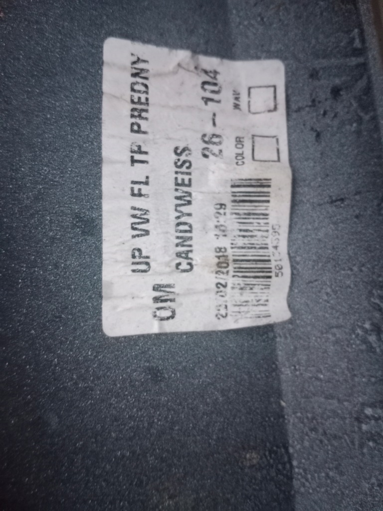 фото №8, Бампер перед передний vw up lift 1s0