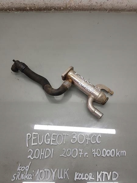 фото №1, Радиатор выхлопных газов peugeot 307 2.0 hdi