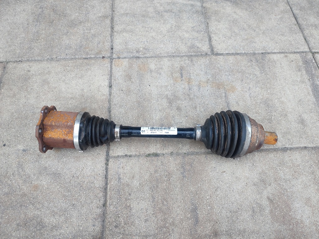 фото №1, Привідний вал ліва перед передня короткий vw golf 7 vii 1.0 tsi автоматична коробка передач