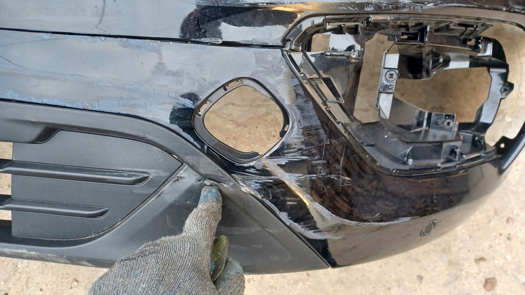 фото №9, Бампер перед transit custom lift балка передній