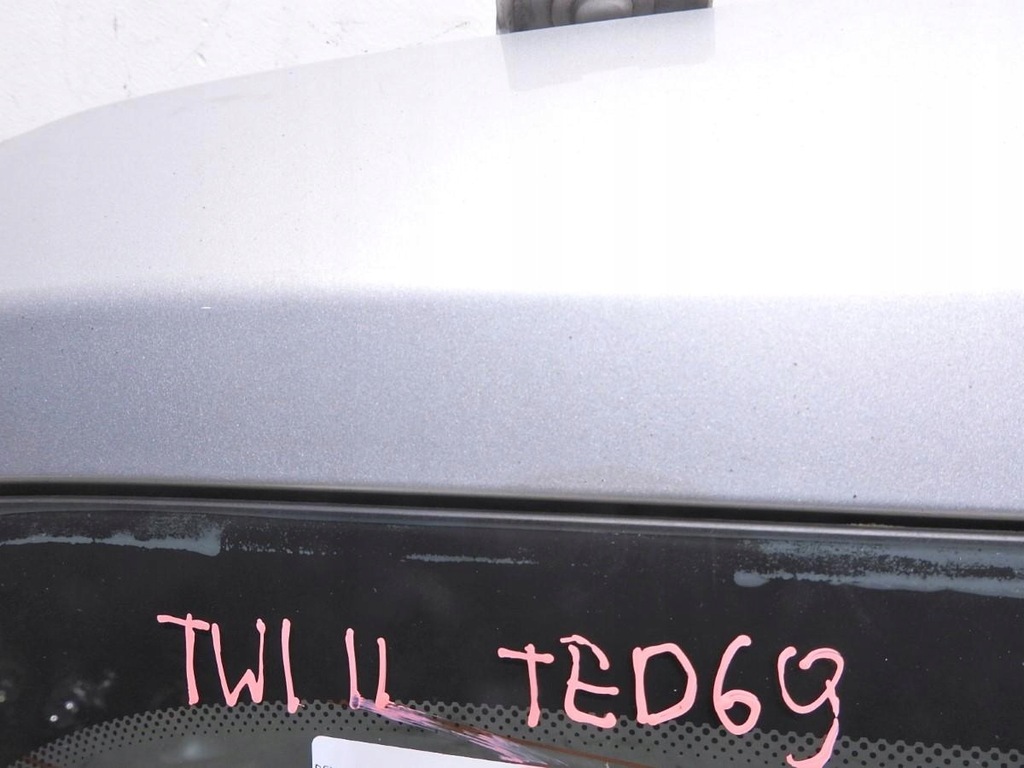 фото №2, Крышка багажника задняя стекло ted69 renault twingo ii
