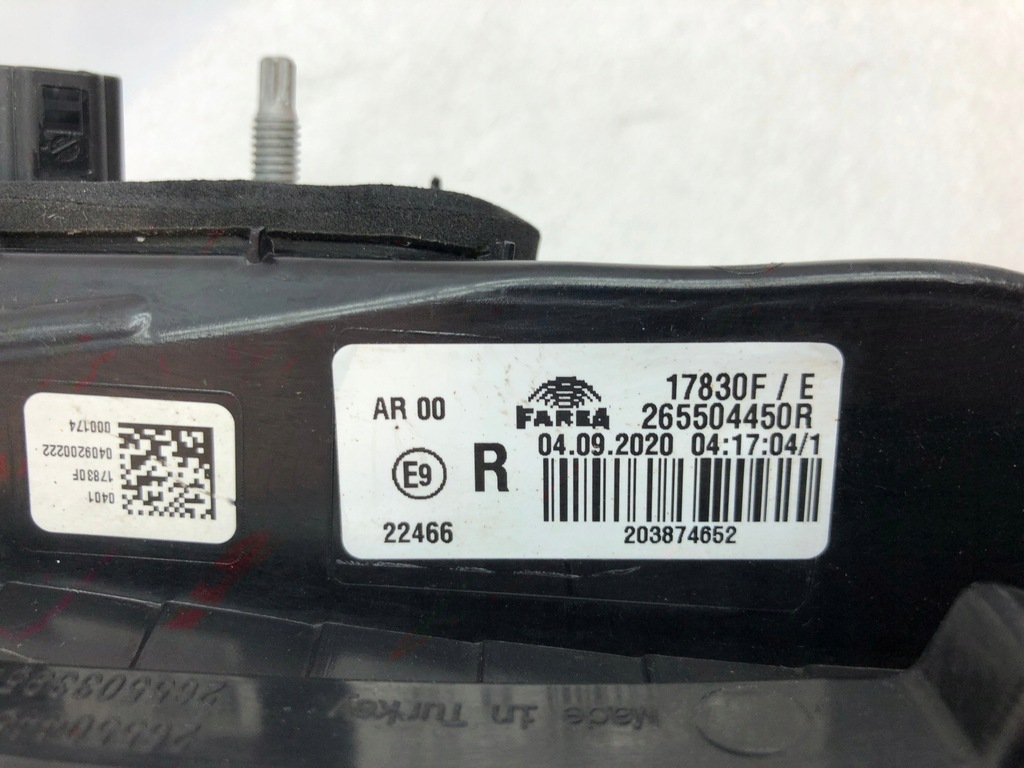 фото №8, Лампа renault clio iv правая сторона