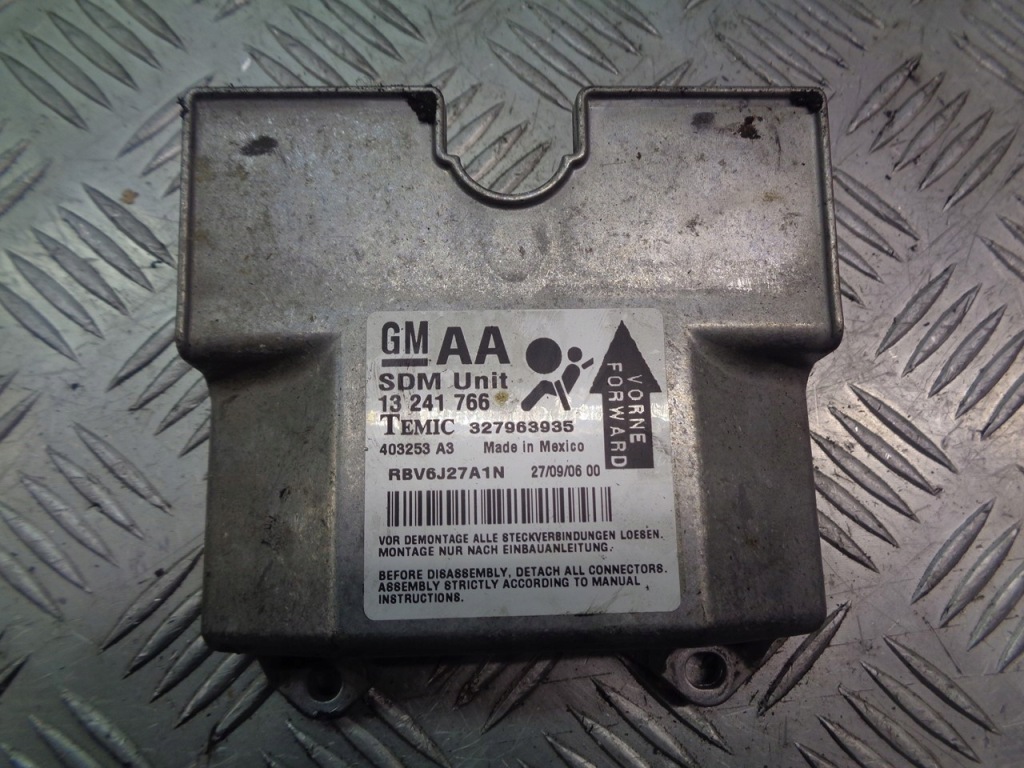 фото №1, Модуль датчик подушка безпеки opel оригінальний номер 13241766