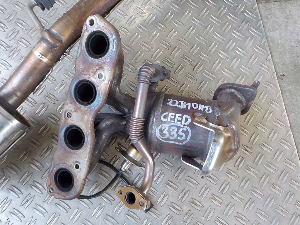 фото №6, Kia ceed iii 18- вихлоп кінцевий 1.6 гібрид