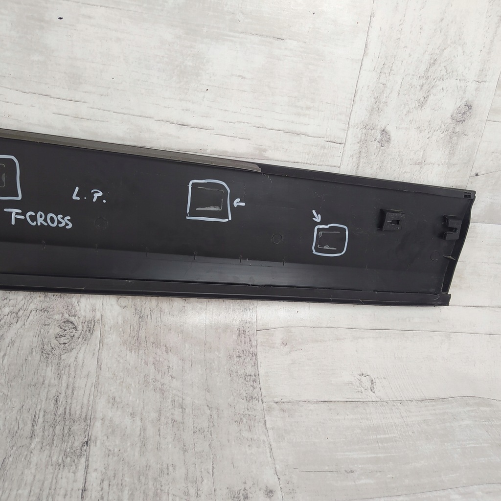 фото №9, Vw t-cross молдинг двері лівий перед 2gm 2gm854939g kp3/22