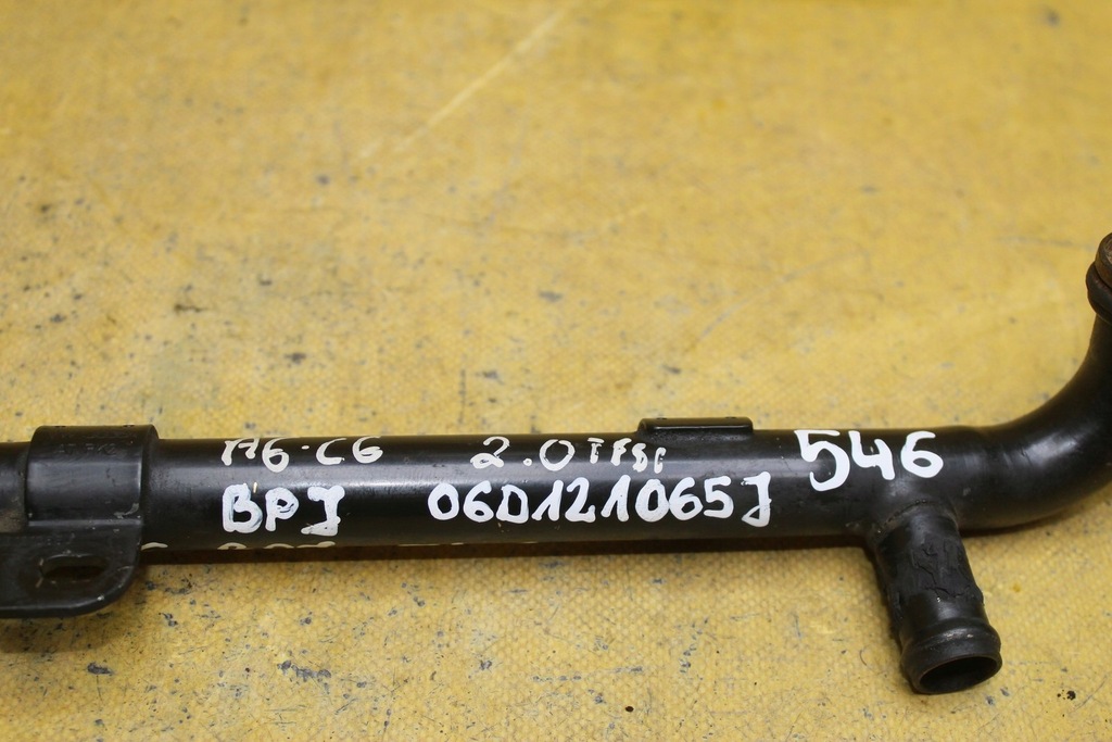 фото №7, Магистраль wody 06d121065j 2.0 tfsi bpj a6 c6 a4