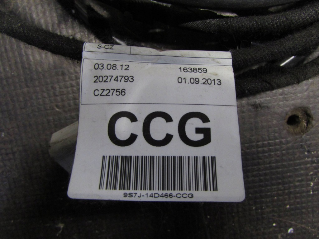 Жгут крышки задний 9s7j14d466ccg ford mondeo iv 2.0 tdci 10-14 r. универсал Недорого