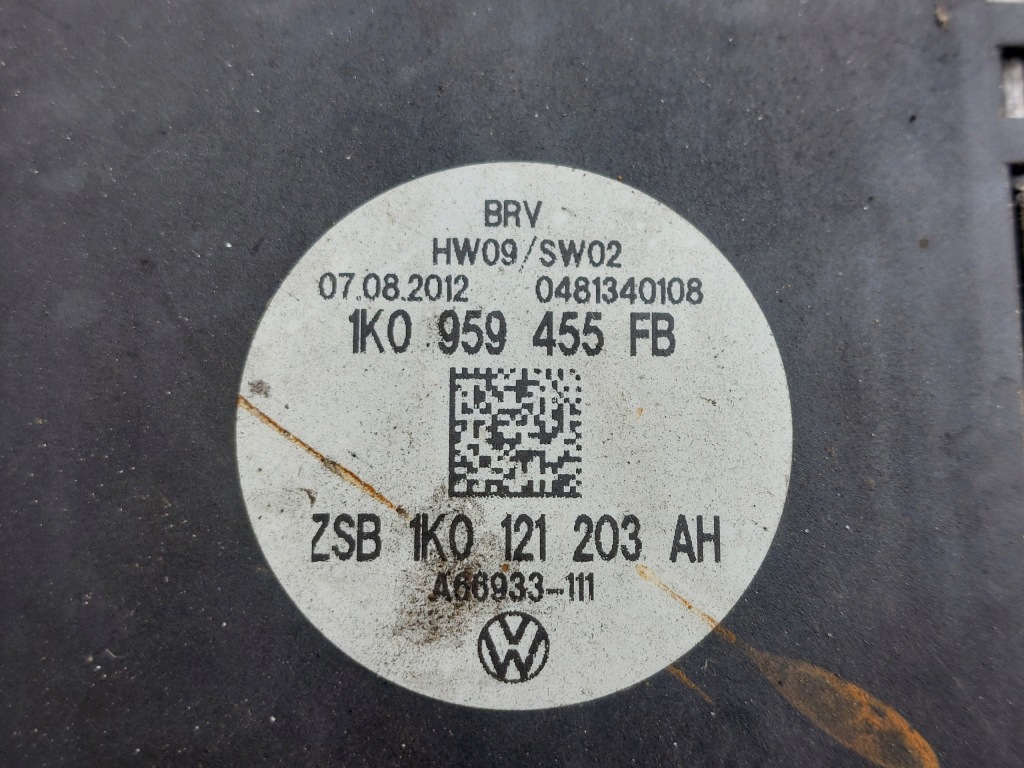 Радиатор воды интеркулер вентилятор 1.6 tdi golf vi superb 2 leon 2 vw Оригинал