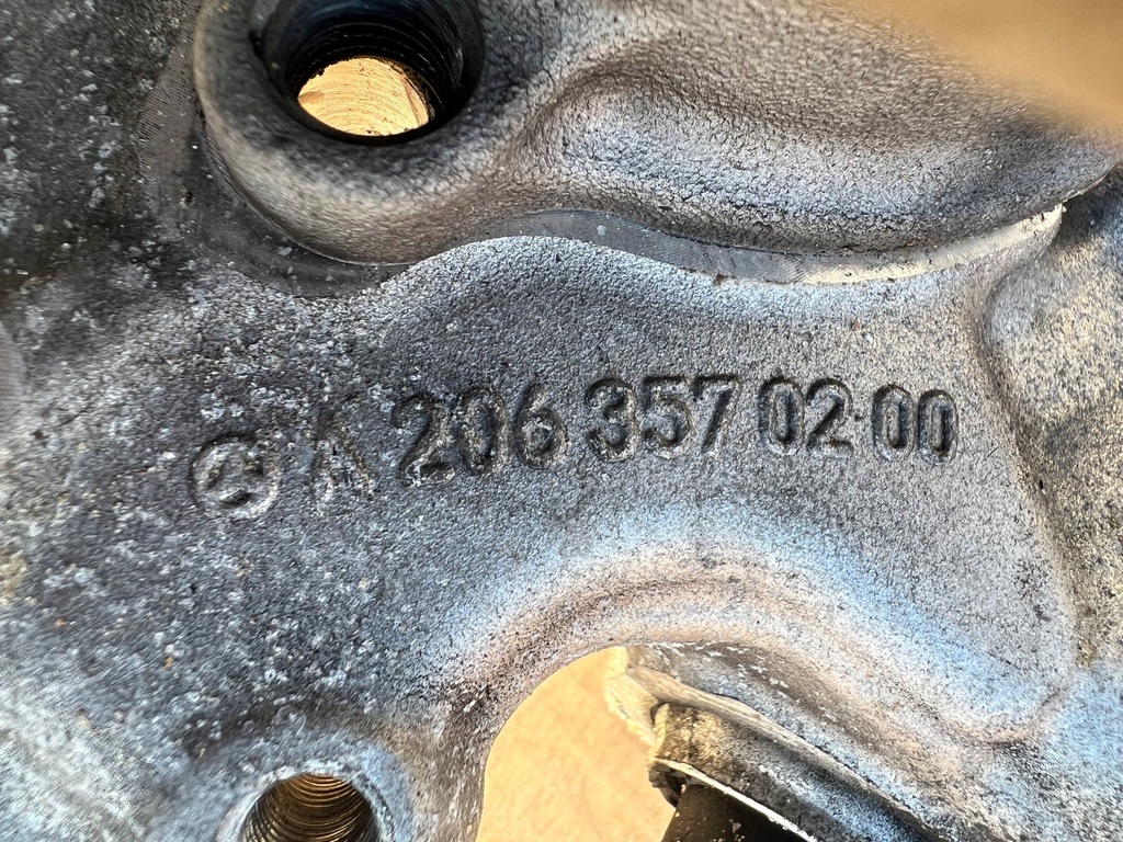 фото №8, Mercedes c 206 4matic поворотный кулак правая рычаги задняя