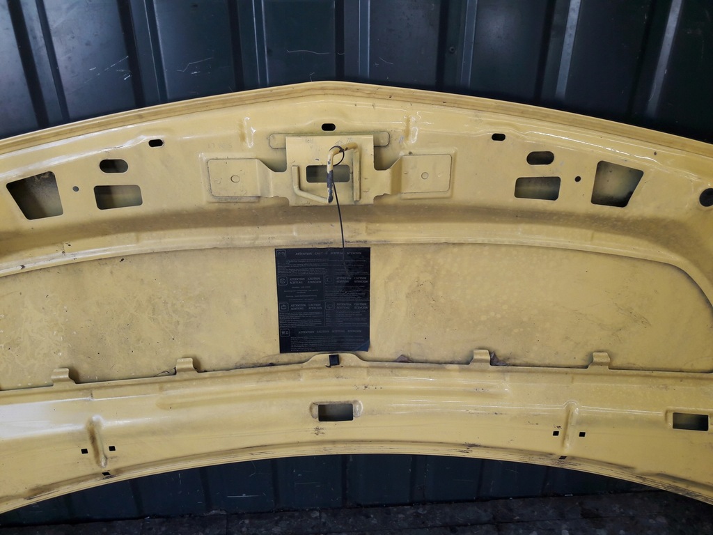 фото №10, Капот renault kangoo ii жовта 08-13r