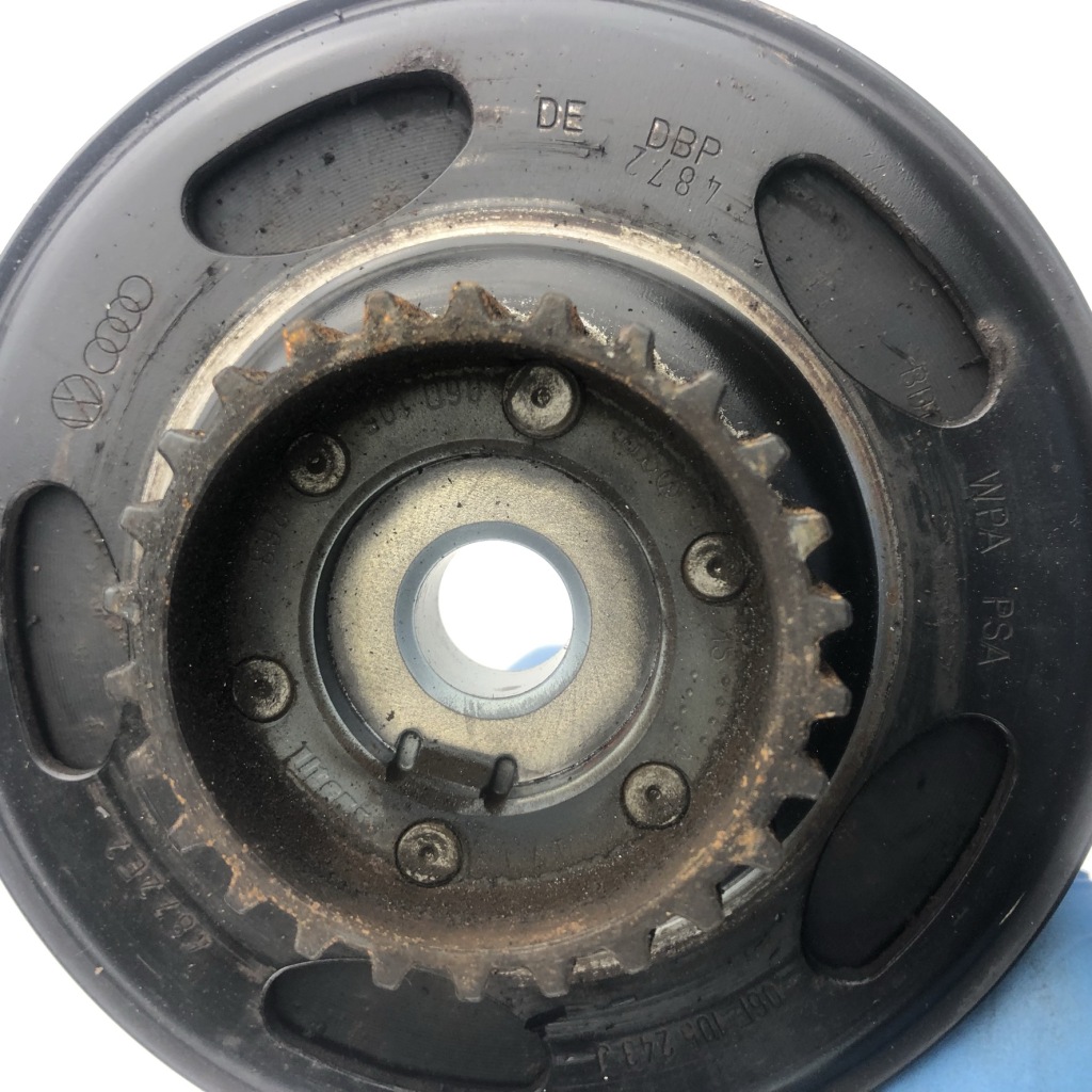 фото №7, Шкив коленчатого вала seat vw audi a3 s3 a4 a6 2.0 tfsi