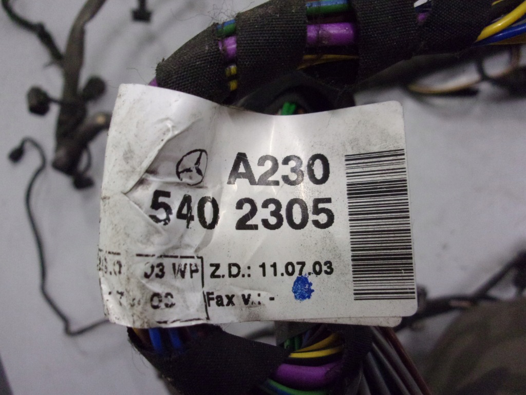 Mercedes r230 sl230 sl 5,5 amg компресор джгут двигуна a2305402305 Зі Шроту