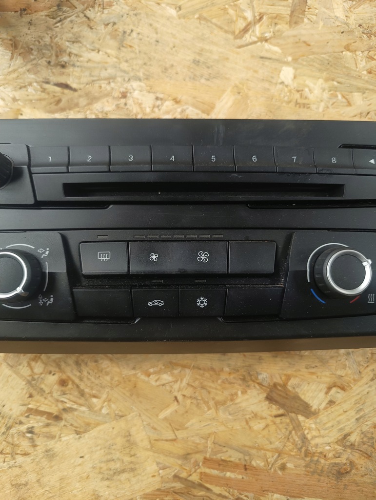 фото №5, Bmw f20 f21 панель управление кондиционера радио обдув воздуха