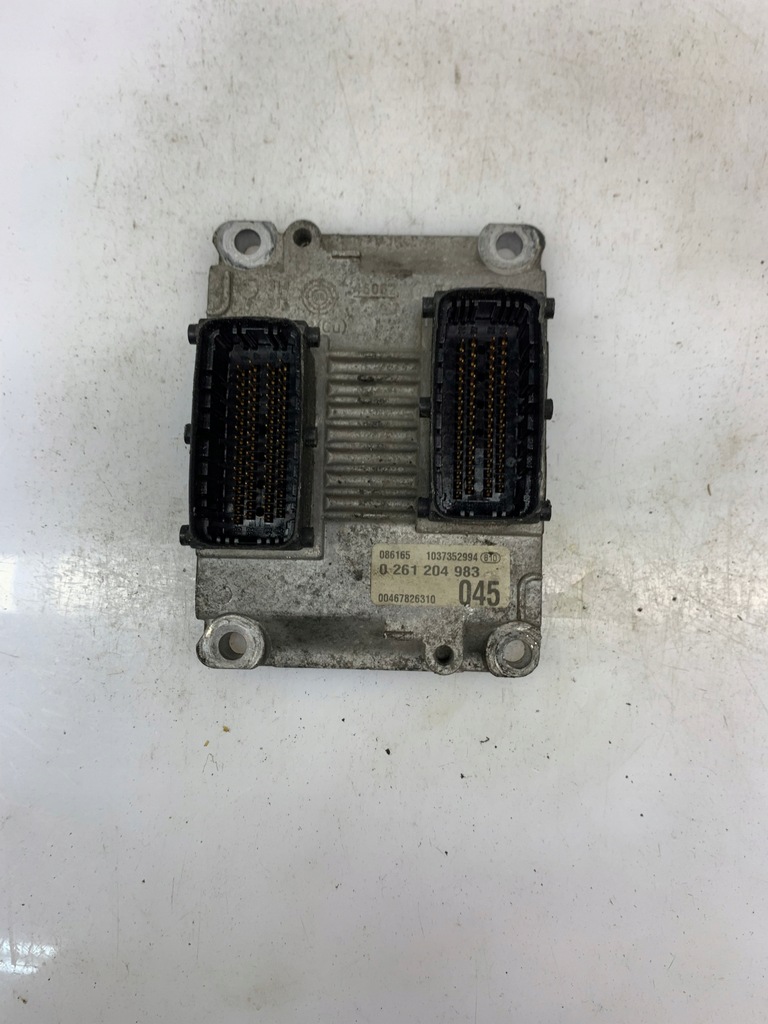 фото №1, Бортовий комп'ютер блок керування двигуна fiat оригінальний номер 0261204983