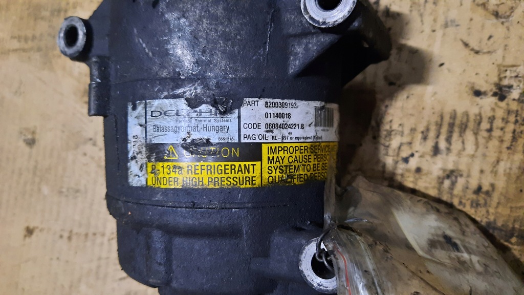 фото №5, Компресор кондиціонера renault megane 1.9d 04r