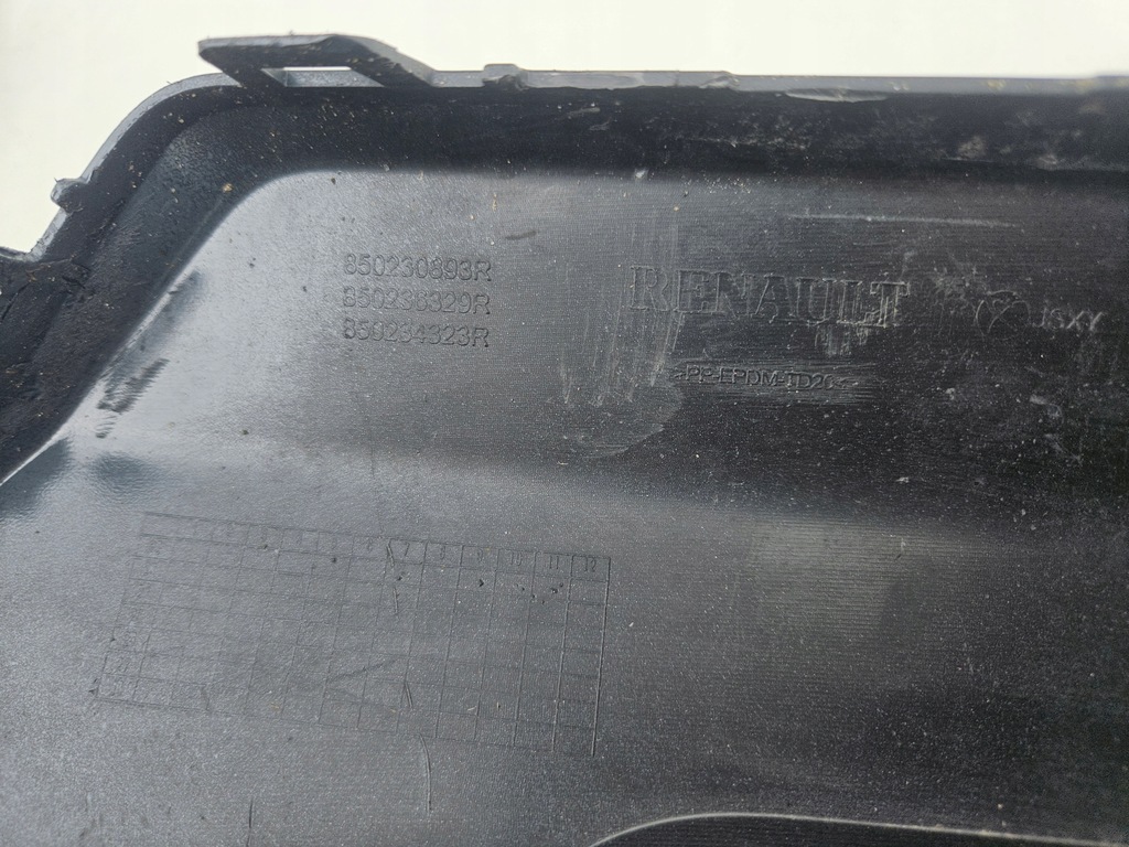 фото №8, Dacia spring диффузор спойлер бампера задняя задний