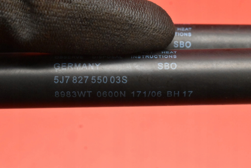 фото №6, Привод гидравлический крышки 5j7827550 03s skoda roomster 06-10