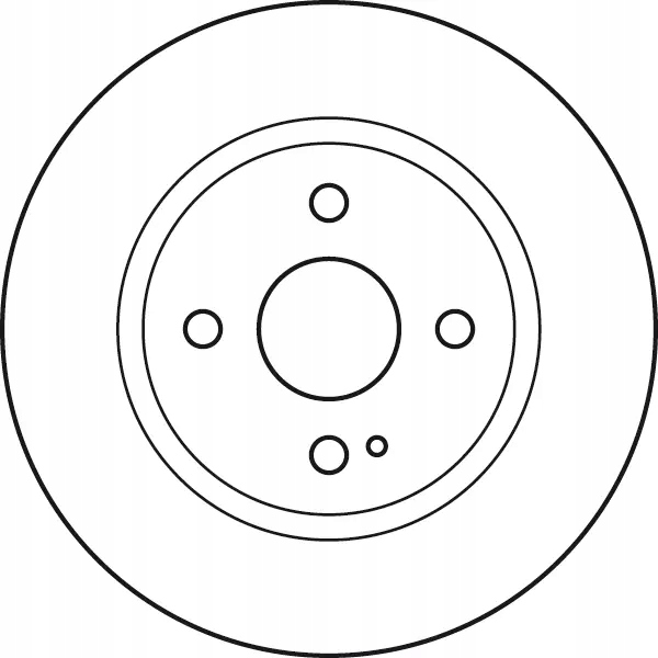 фото №3, Df4966/luc диск ham. mazda p. 2 07- trw