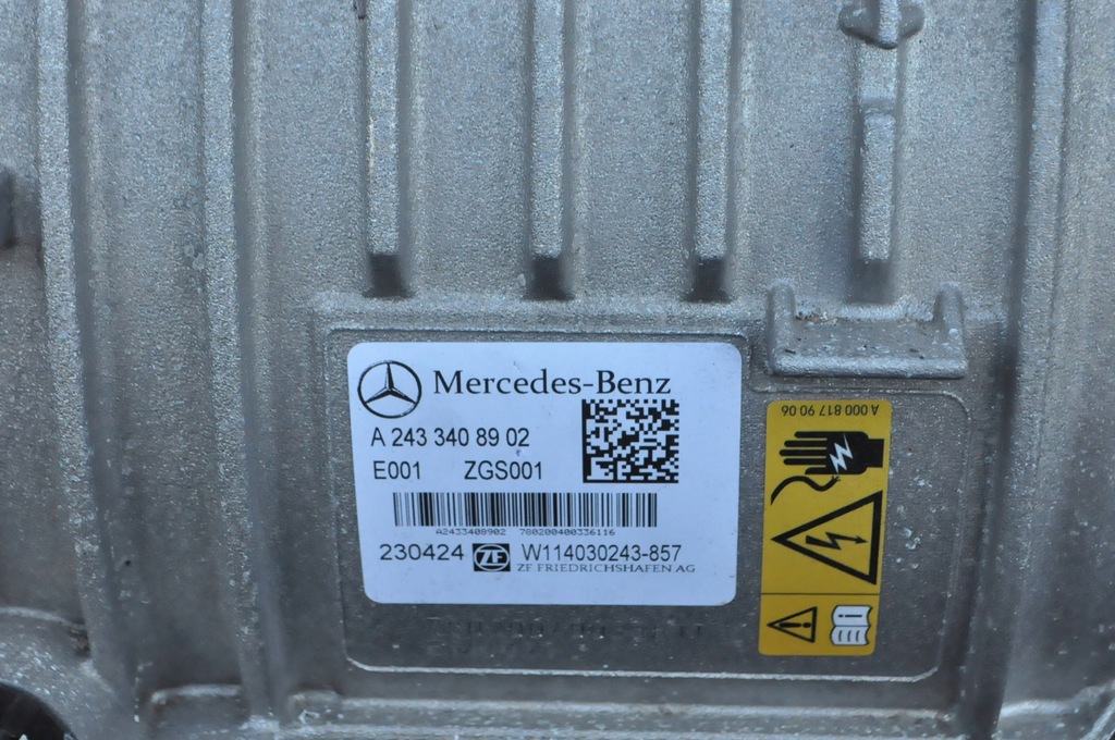 фото №7, Mercedes eqa h243 eqb x243 двигатель электрический перед a2433408902 7tys km!!!!