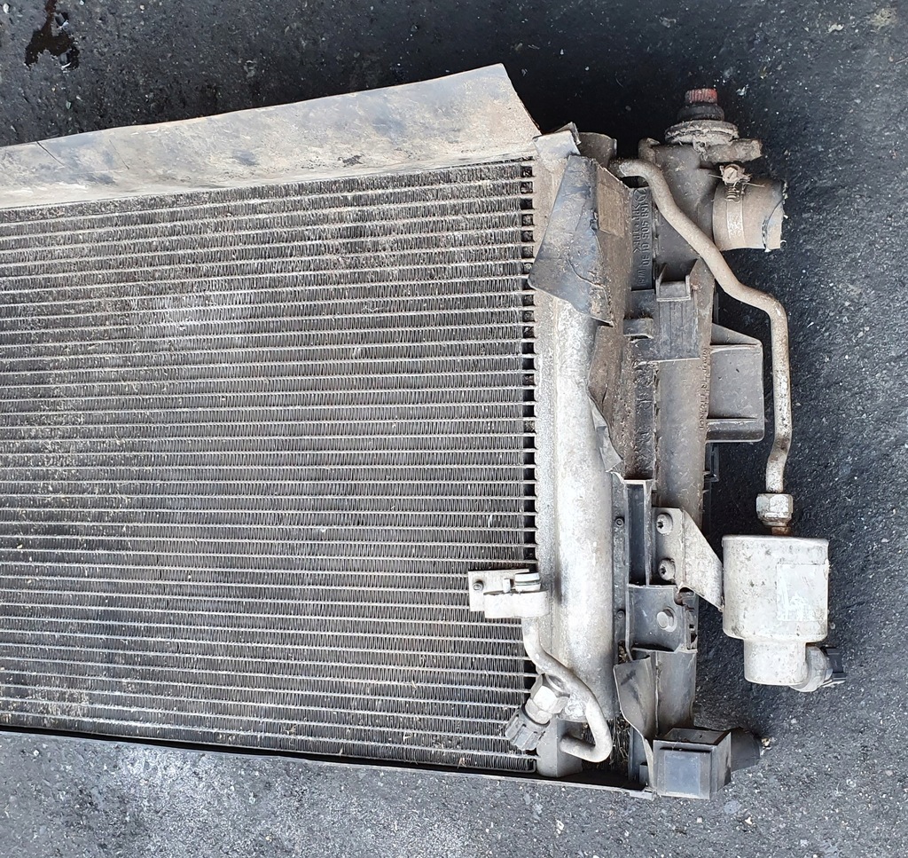 фото №5, Комплект радіатор вентилятор mercedes a140 1.4