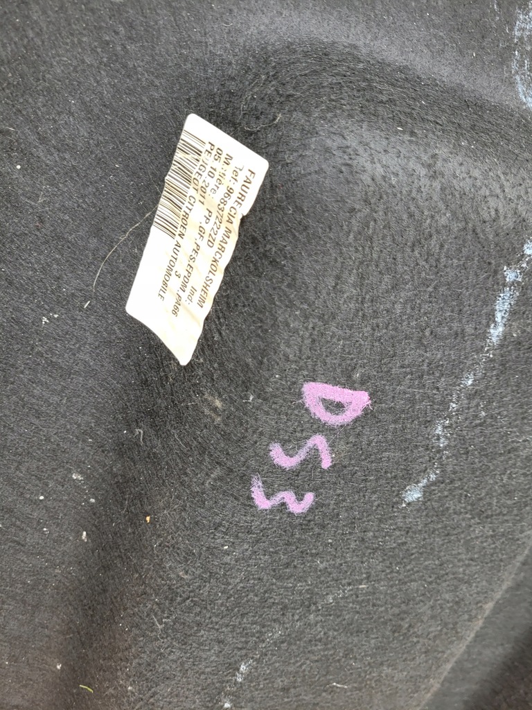 фото №8, Полиця багажника задня задня citroen ds3 i