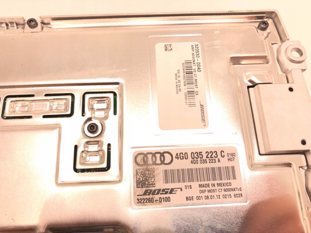 фото №5, Підсилювач audi a6 c7 4g0035223c 11-18