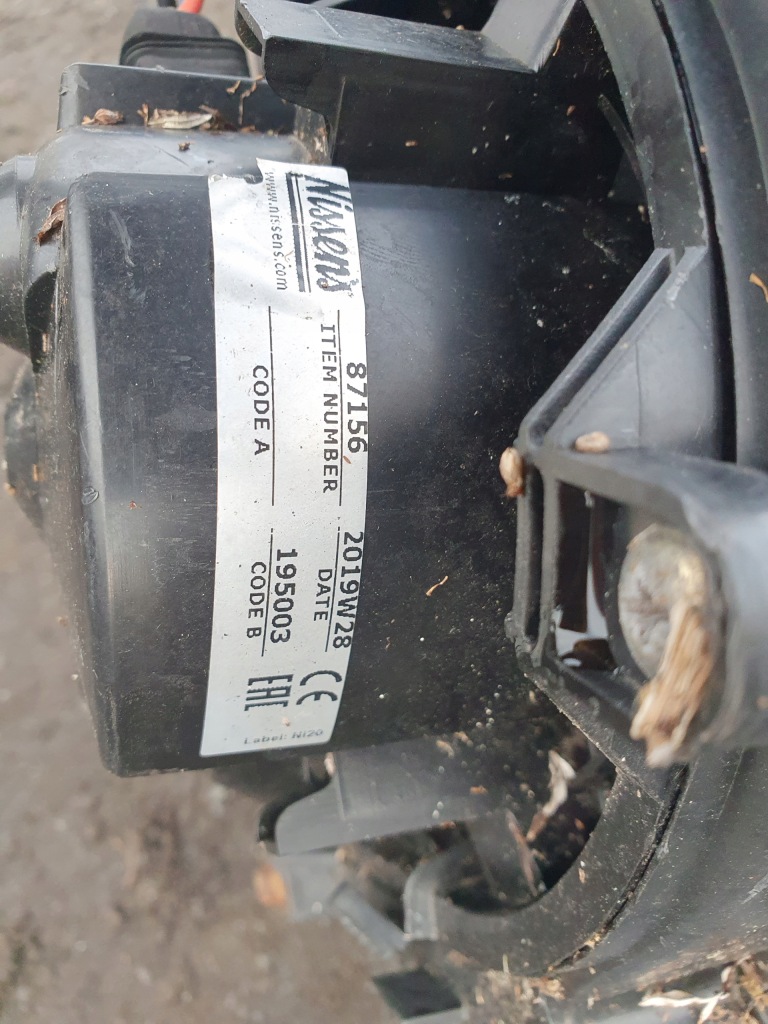 Повітродувка nissens 87156 обігрівач вентилятор mercedes vito 638 bez кондиціонер Зі Шроту