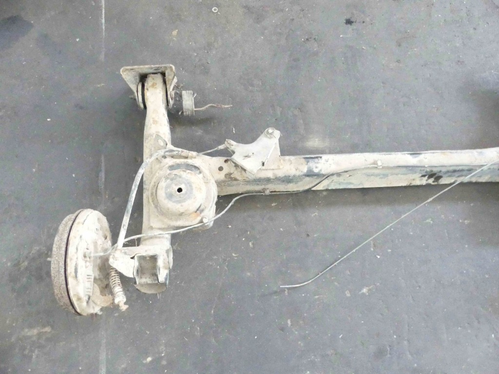 фото №4, Задняя балка oś задняя fiat uno 01r