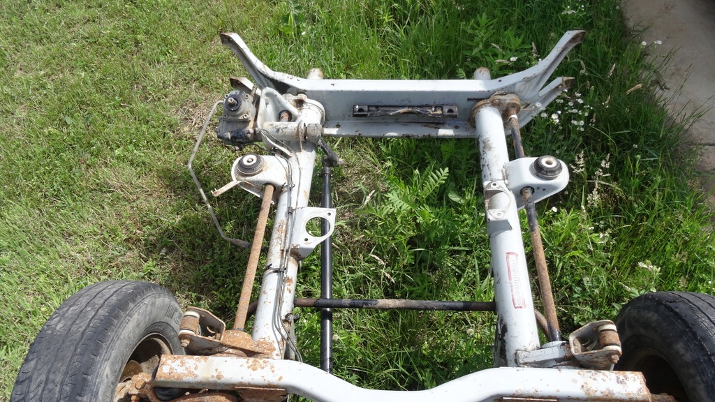 фото №5, Mercedes mb100 2.4d рама подвеска