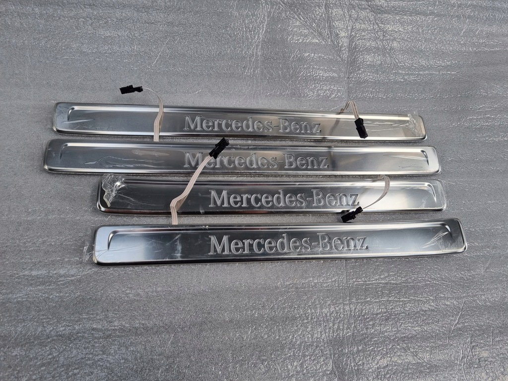 фото №1, Mercedes s-klasa w223 накладки порогові