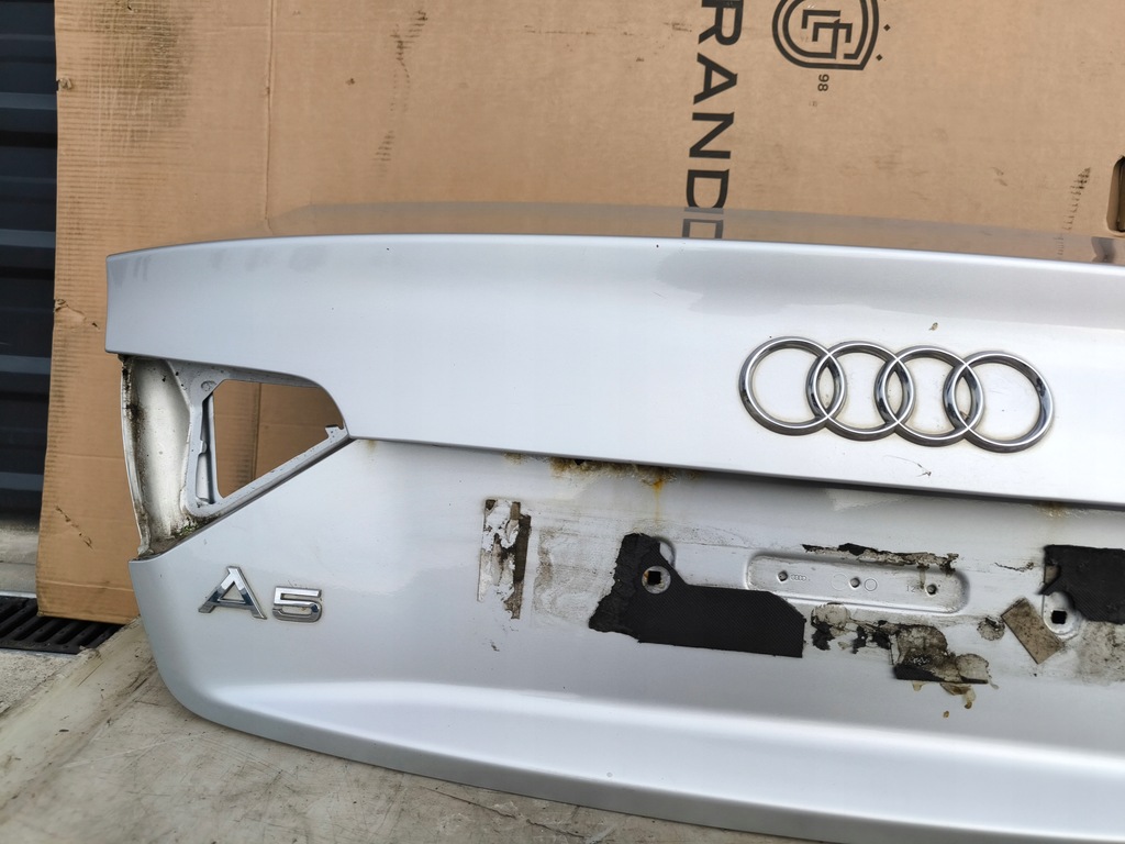 фото №7, Кришка багажника задня задня audi a5 8t coupe lx7w оригінал !!!