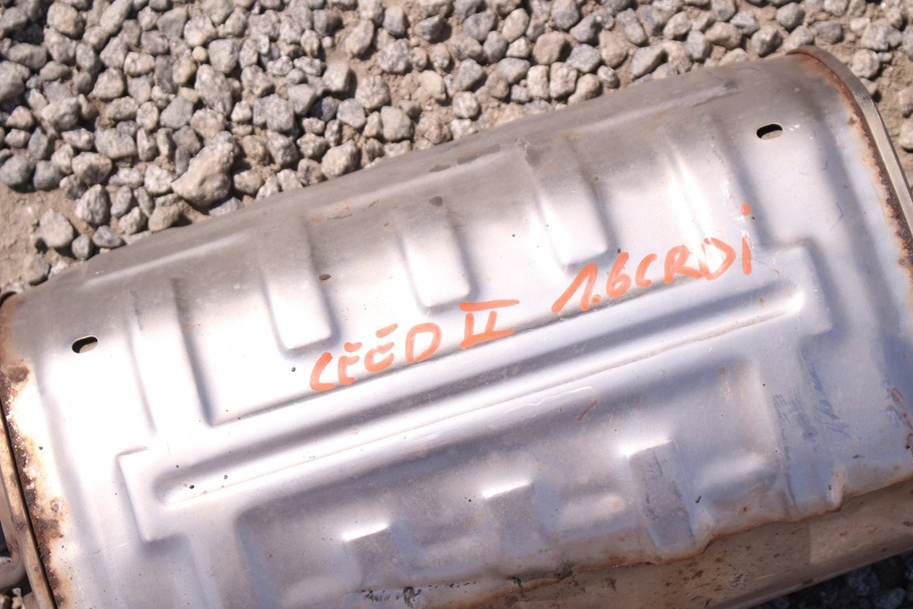 фото №13, Гасник труба вихлопна kia ceed ii kombi 1.6 crdi