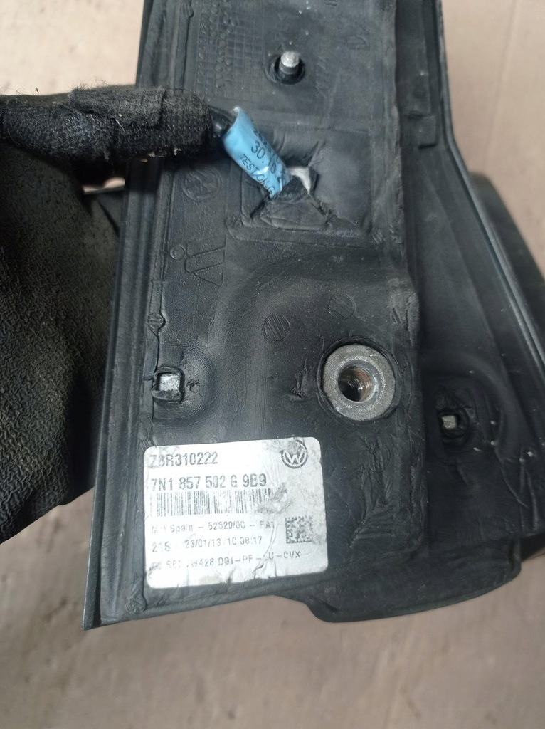 фото №7, Праве дзеркало seat alhambra 8 pin 7n1