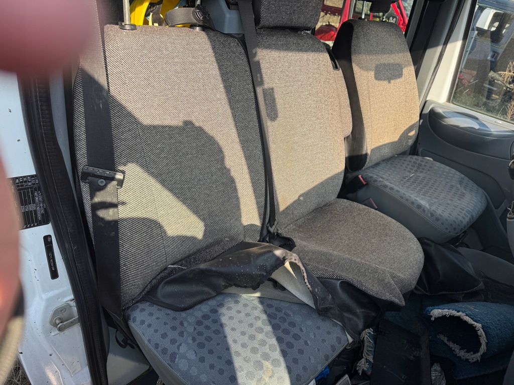 фото №8, Ford transit mk7 3 пасажирський сидіння заднє сидіння пасажира doka 2006-2014