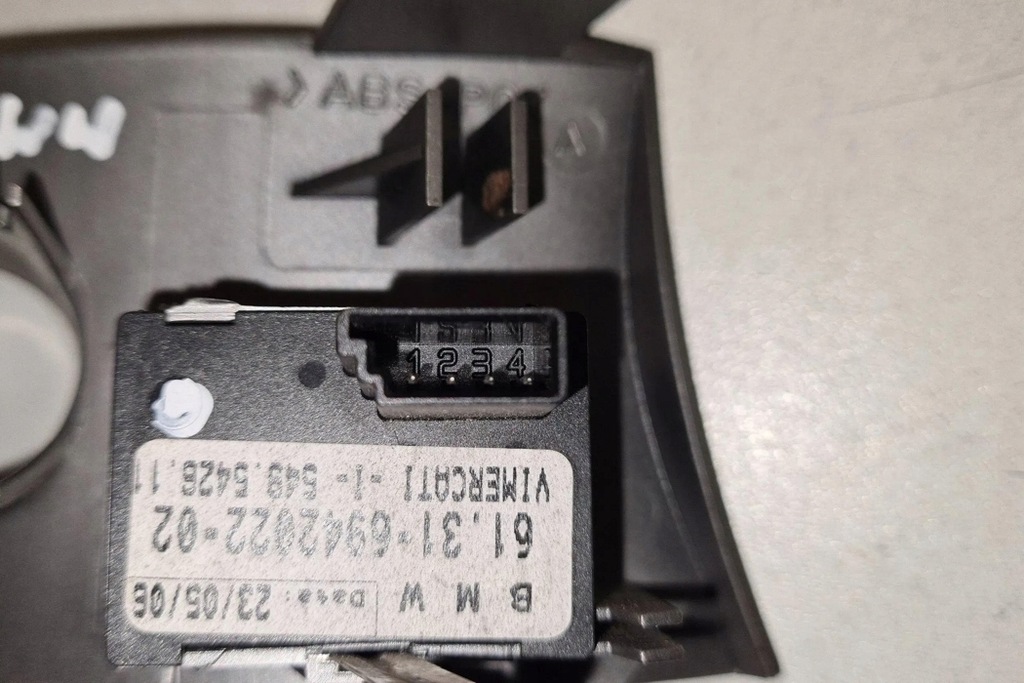 фото №8, Кнопка pdc bmw 7 e65, e66, e67 6942022 4.8l бензиновый 2006