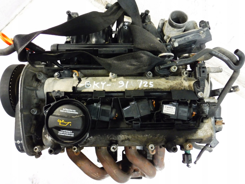Двигатель комплект  стойку bky vw polo iv 9n seat ibiza 3 6l 1.4 16v Цена