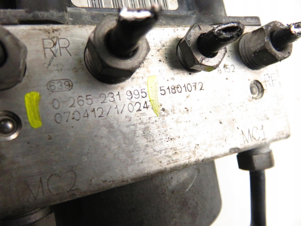 Насос abs fiat linea 0265800661 51801072 0265231995 Недорого