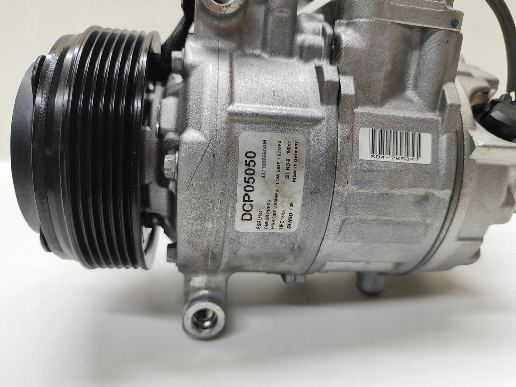 фото №9, Bmw 5 e60 e61 2009 с передний компрессор / компрессор кондиционера a/c