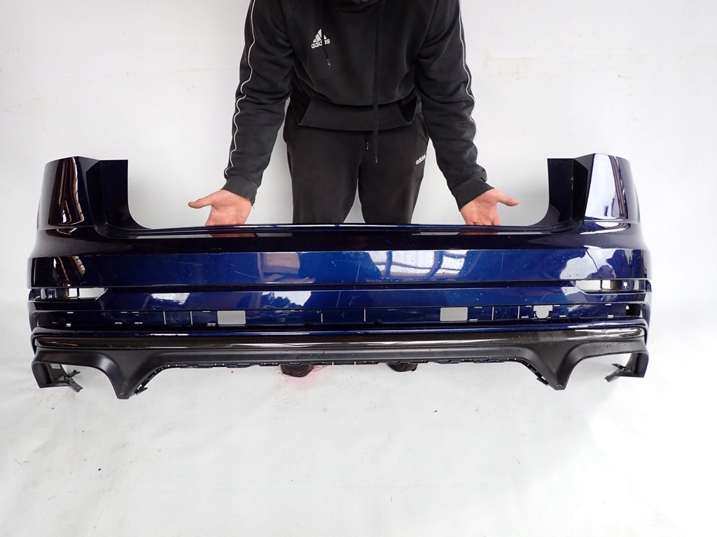 фото №16, Audi q8 sq8 4m8 бампер задняя задний карбон 4m8807511