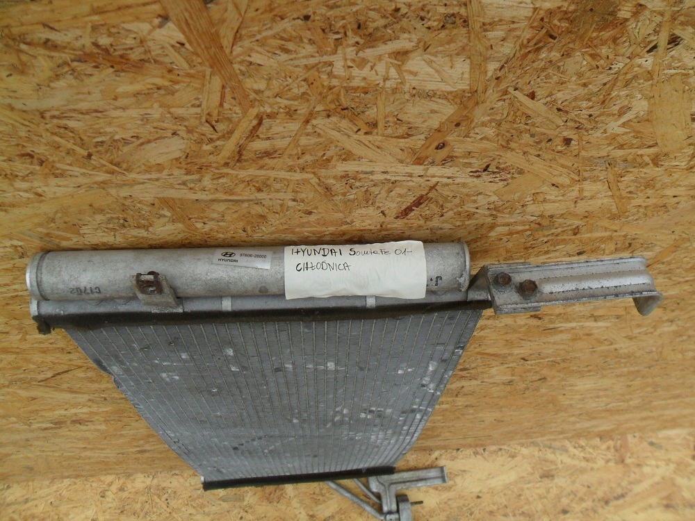 фото №13, Hyundai santafe 2001 2002- радиатор кондиционера