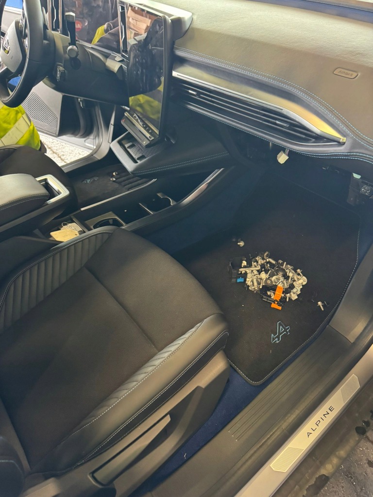 Renault scenic v alpine e-tech салон сиденья заднее сиденье сиденья обивка Киев