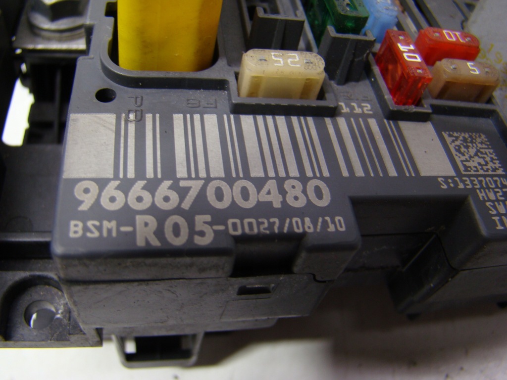 фото №2, Peugeot citroen - r05 9666700480 модуль, коробка bsm