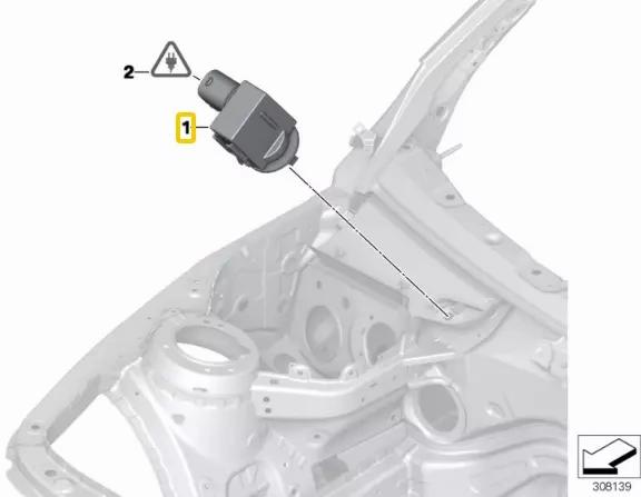 фото №7, Оригинальный номер bmw датчик циркуляция воздуха bmw i8 i12 i15